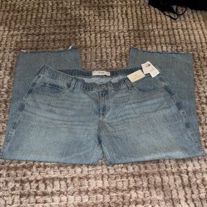 Hollister Blue Straight Leg Jeans Versatile Everyday Wear